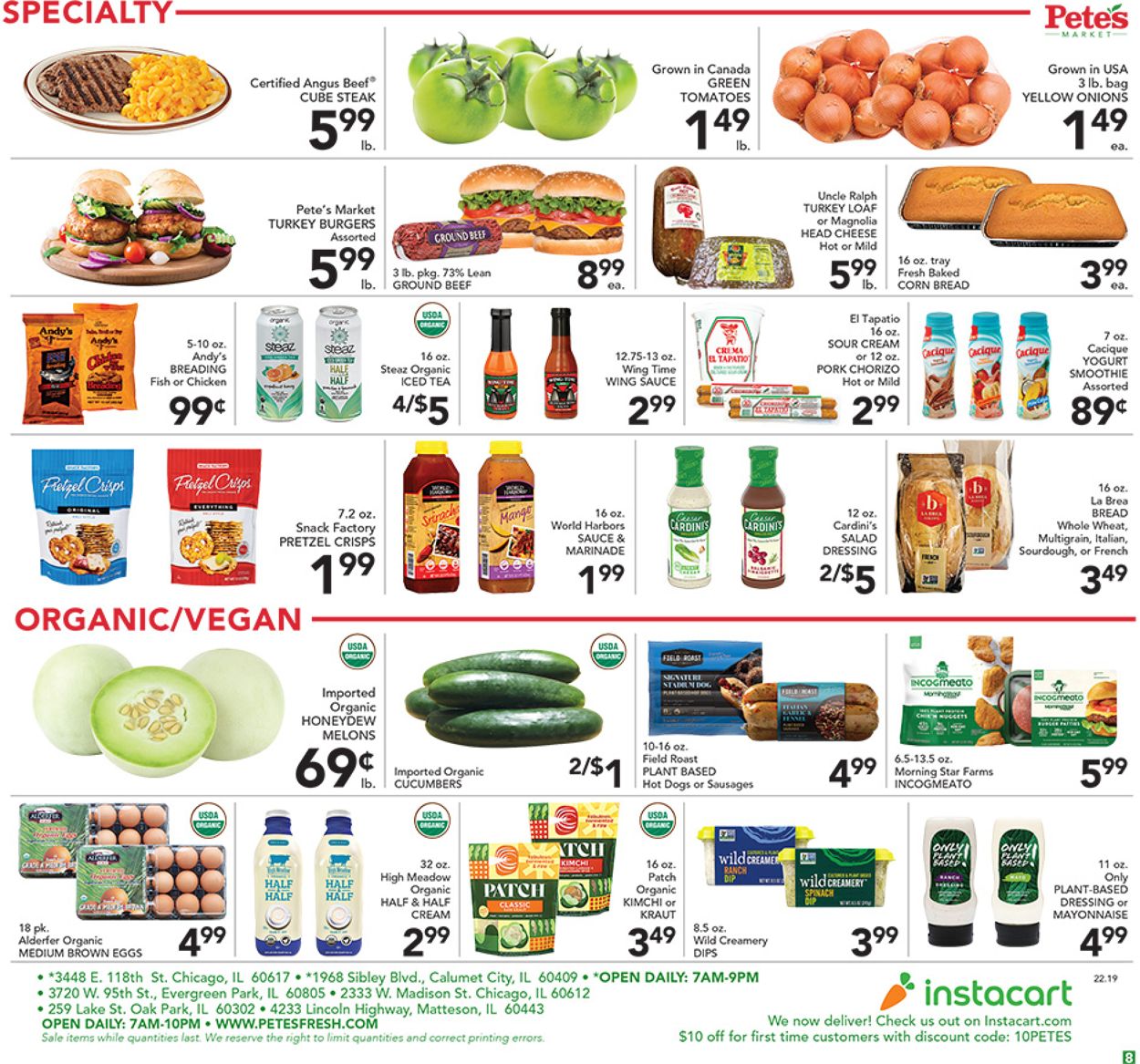 Catalogue Pete's Fresh Market from 05/11/2022
