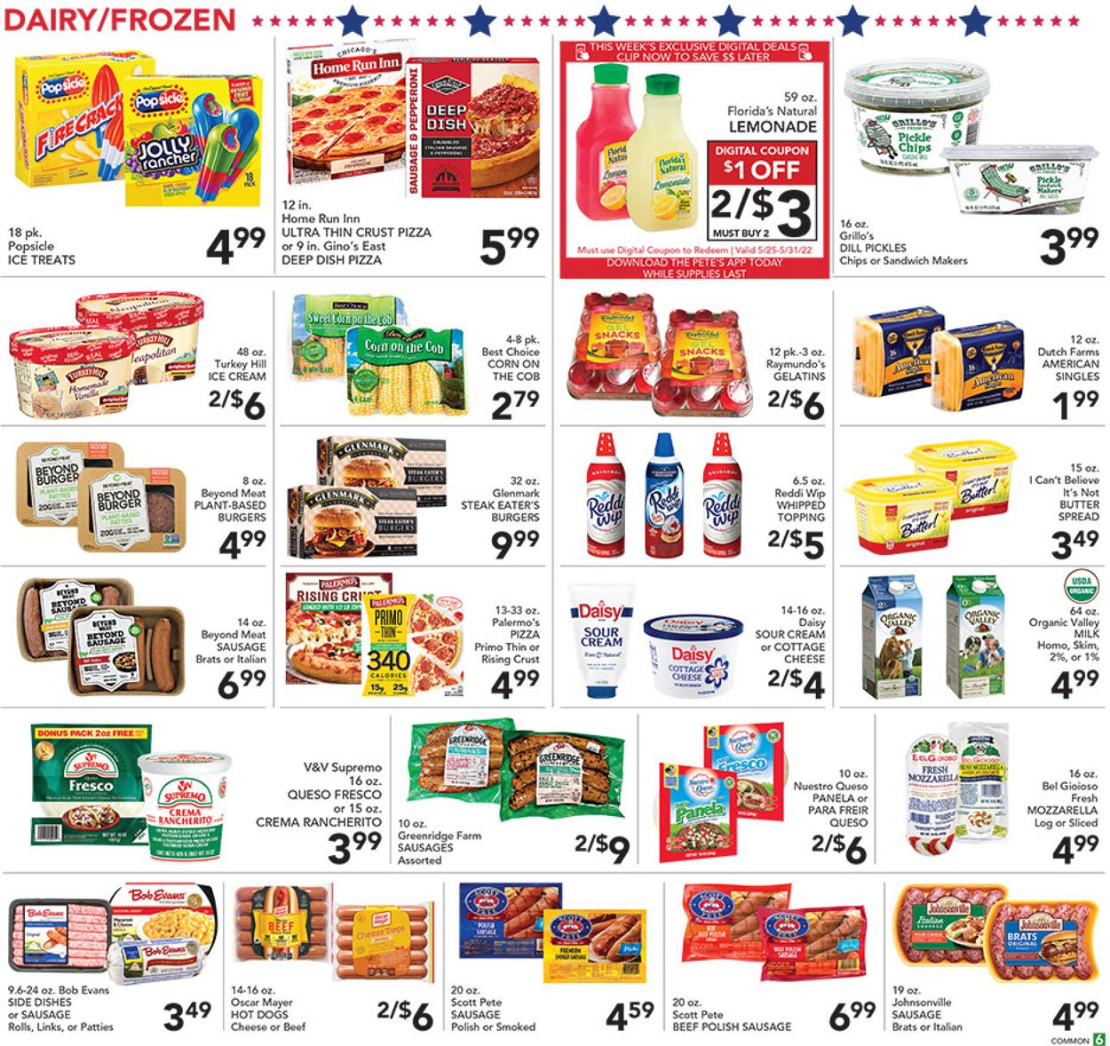 Catalogue Pete's Fresh Market from 05/25/2022