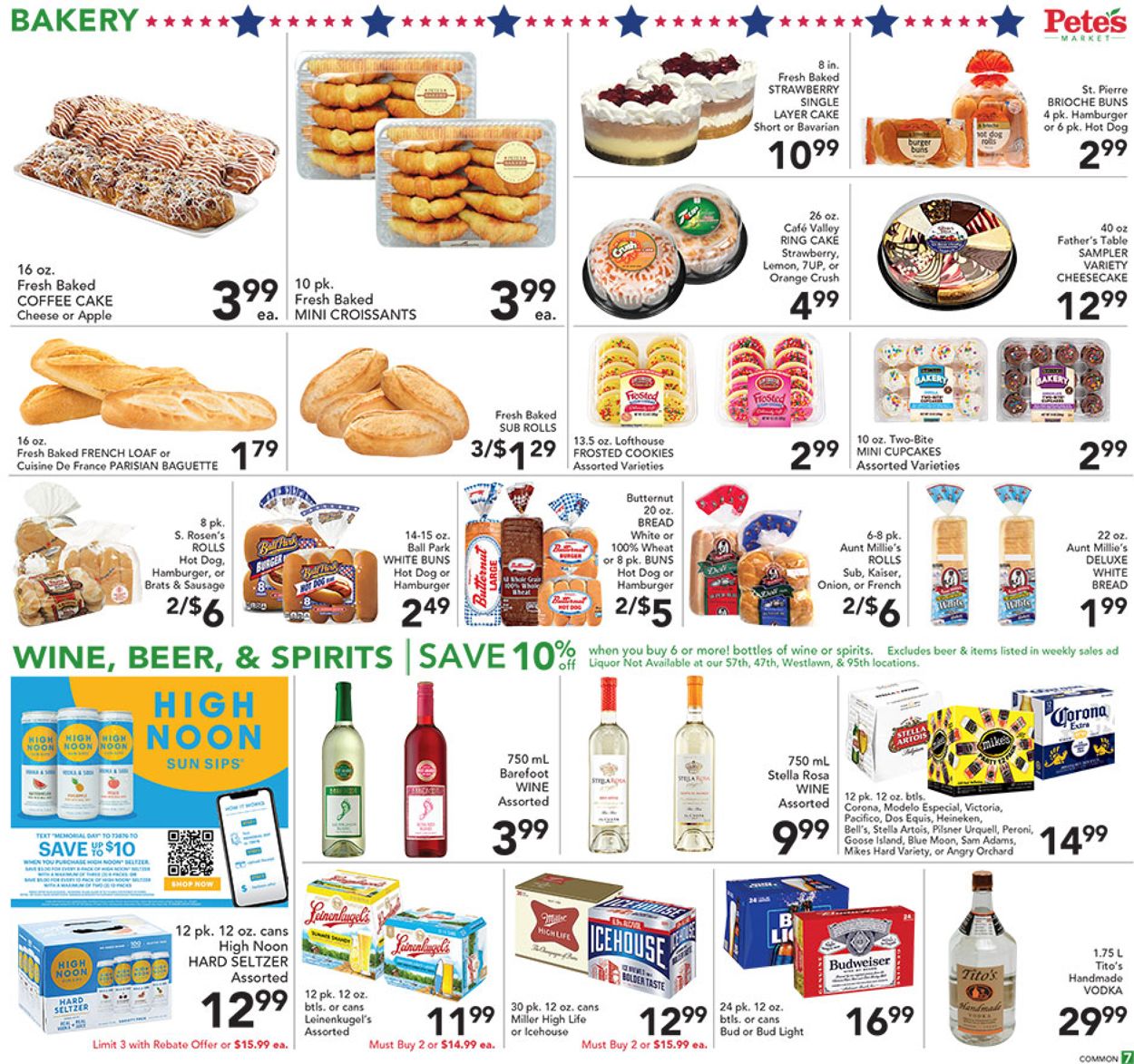 Catalogue Pete's Fresh Market from 05/25/2022