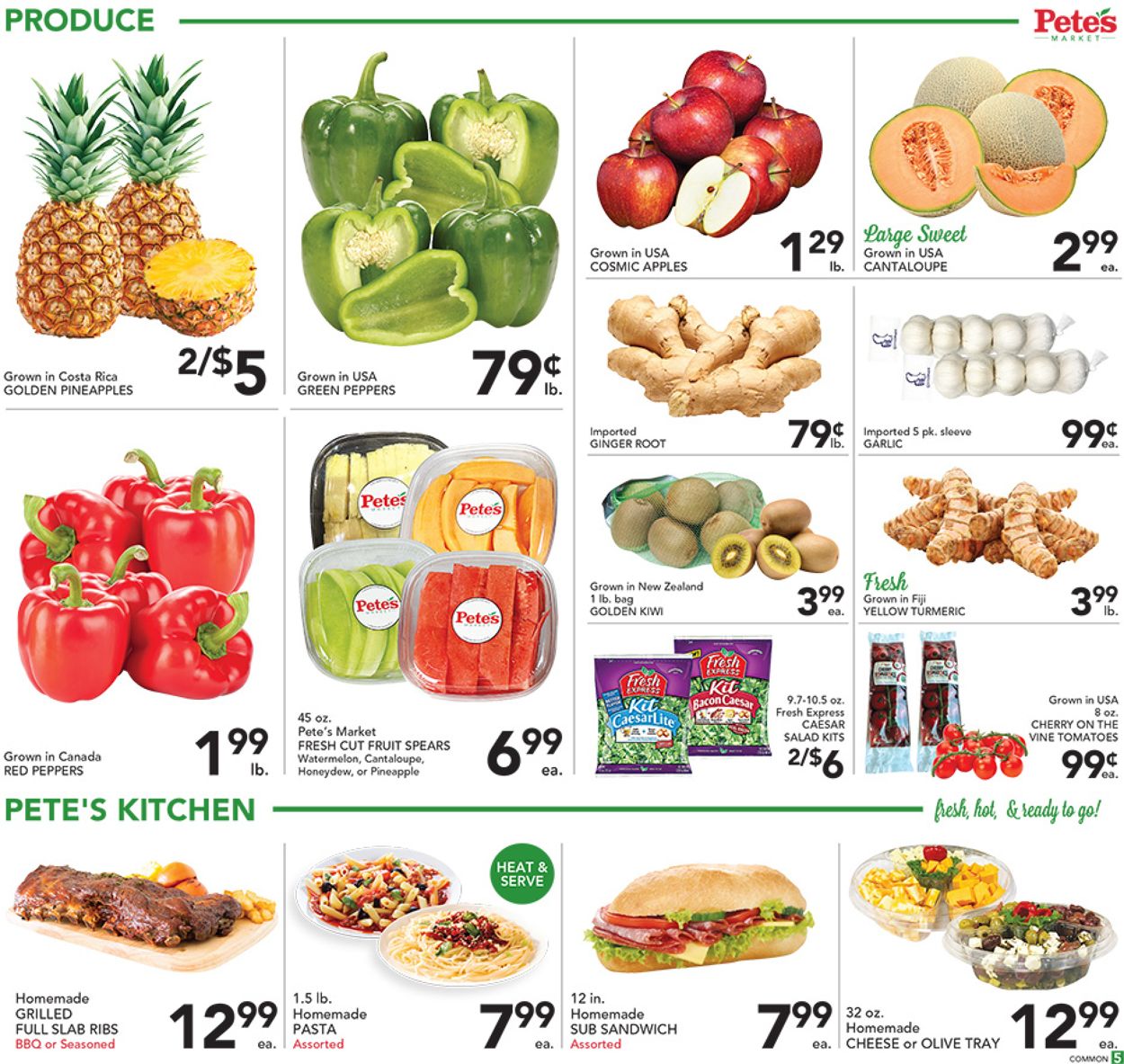 Catalogue Pete's Fresh Market from 06/22/2022