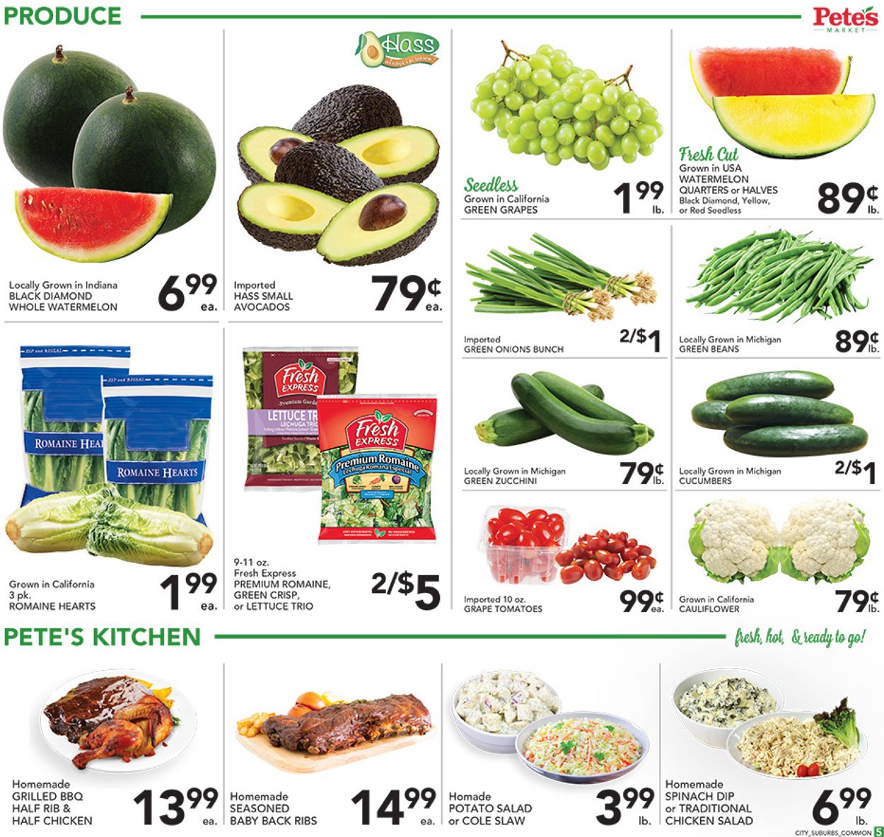 Catalogue Pete's Fresh Market from 07/27/2022