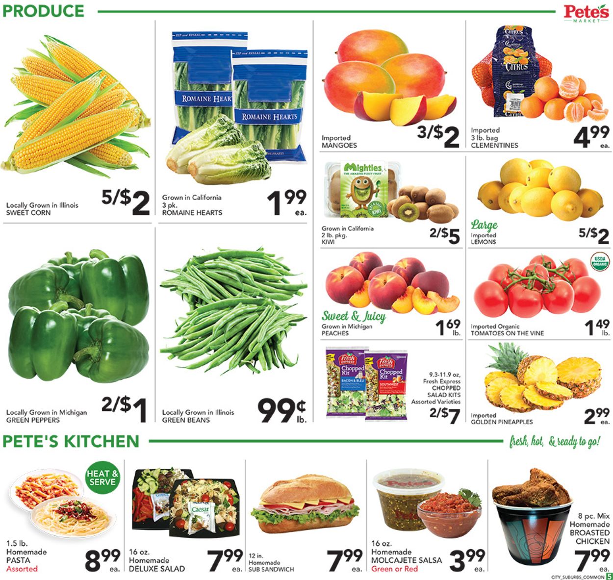 Catalogue Pete's Fresh Market from 08/10/2022