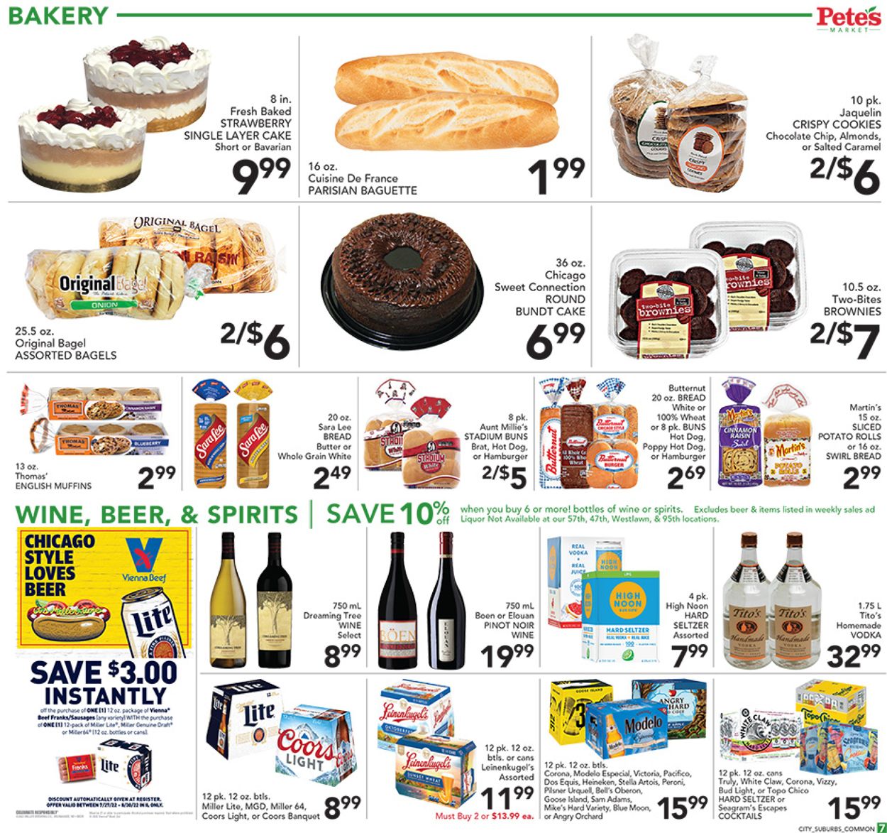Catalogue Pete's Fresh Market from 08/17/2022