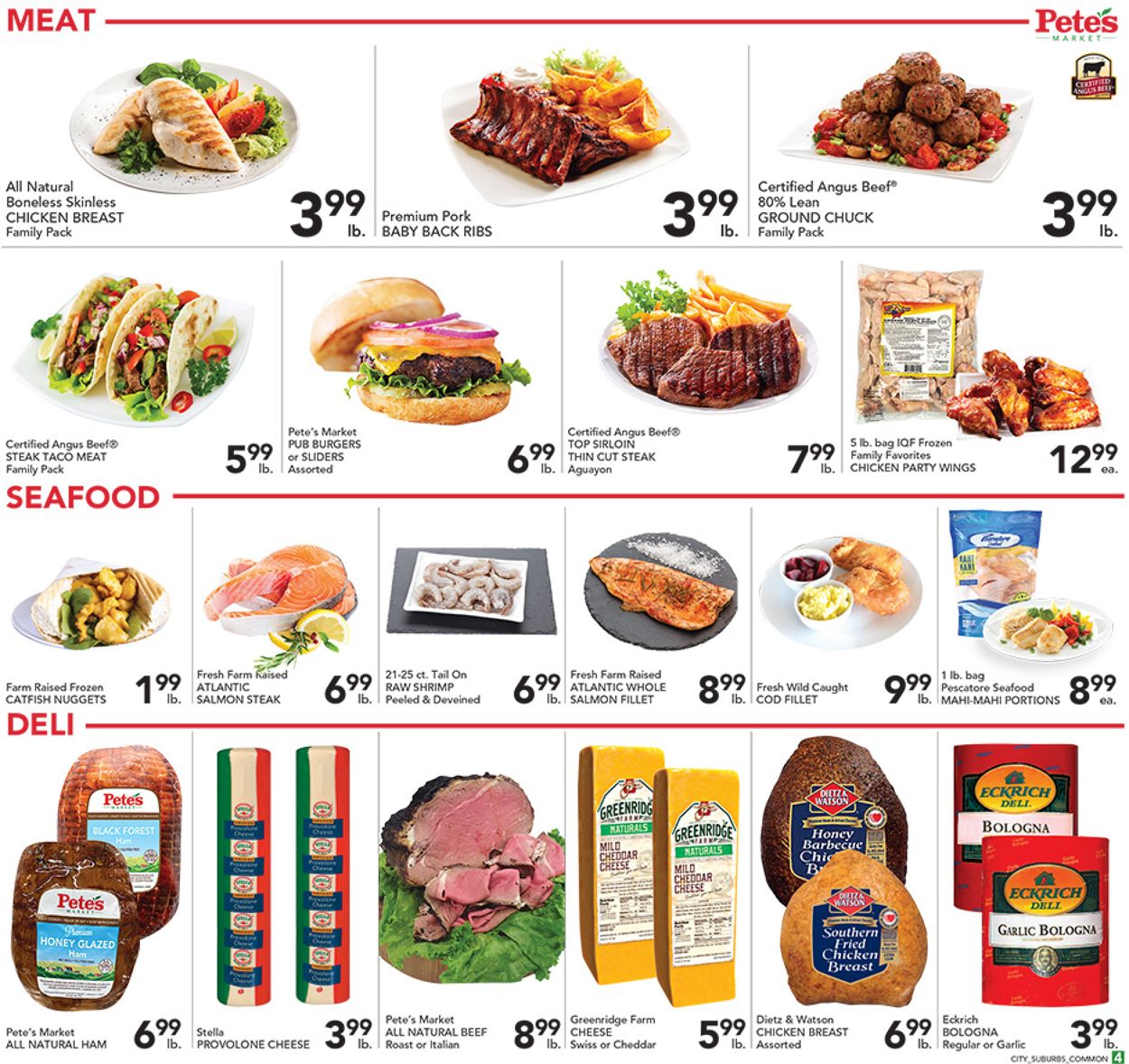 Catalogue Pete's Fresh Market from 08/24/2022