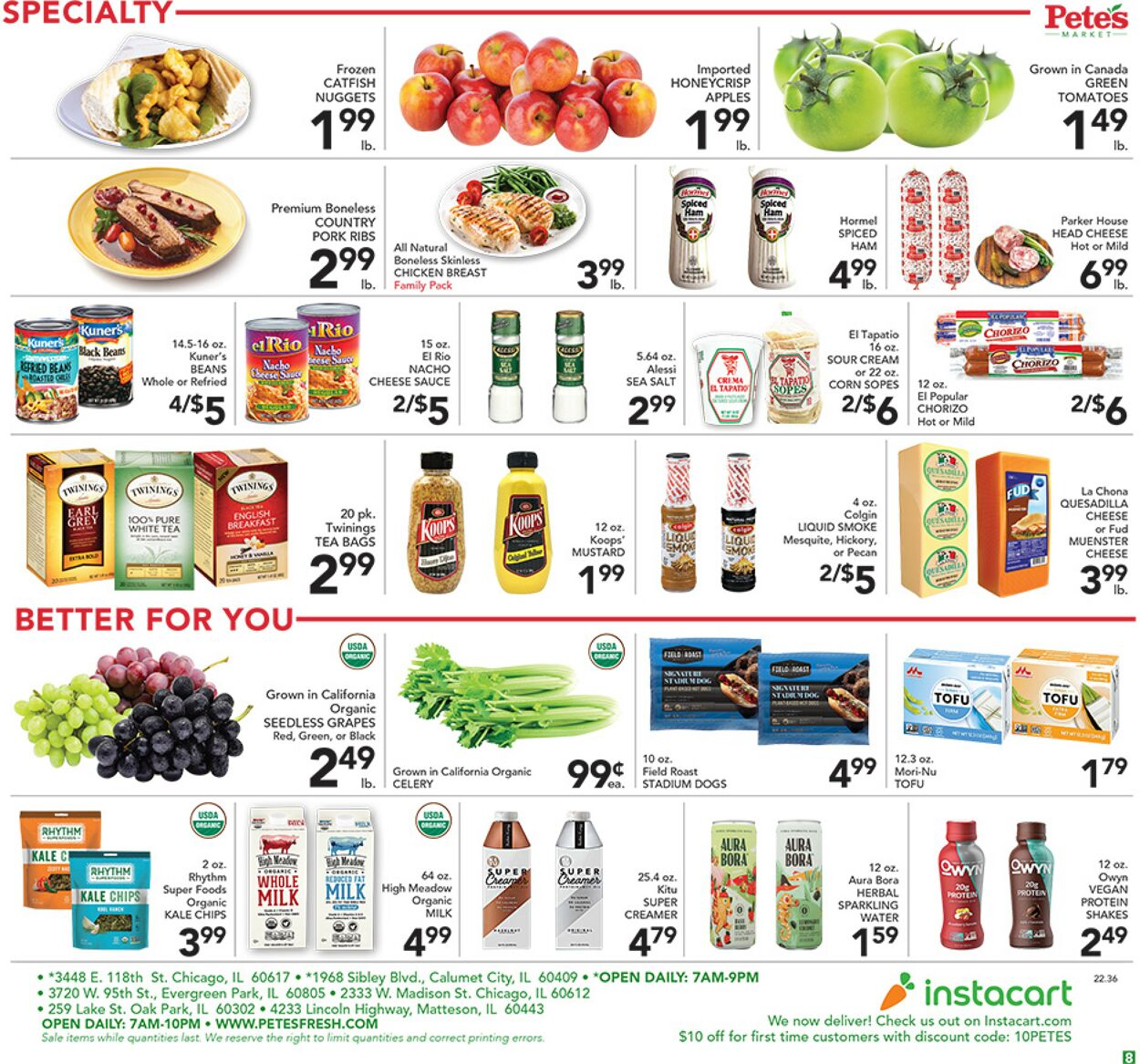 Catalogue Pete's Fresh Market from 09/07/2022