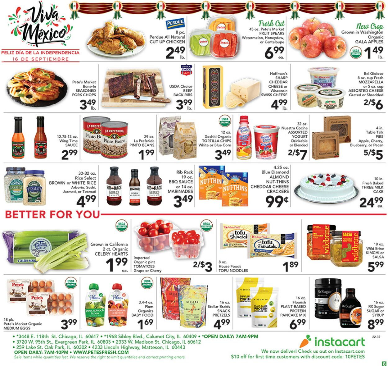 Catalogue Pete's Fresh Market from 09/14/2022