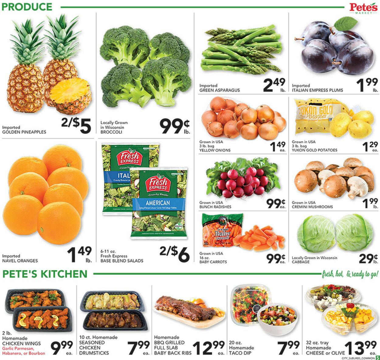 Catalogue Pete's Fresh Market from 09/28/2022