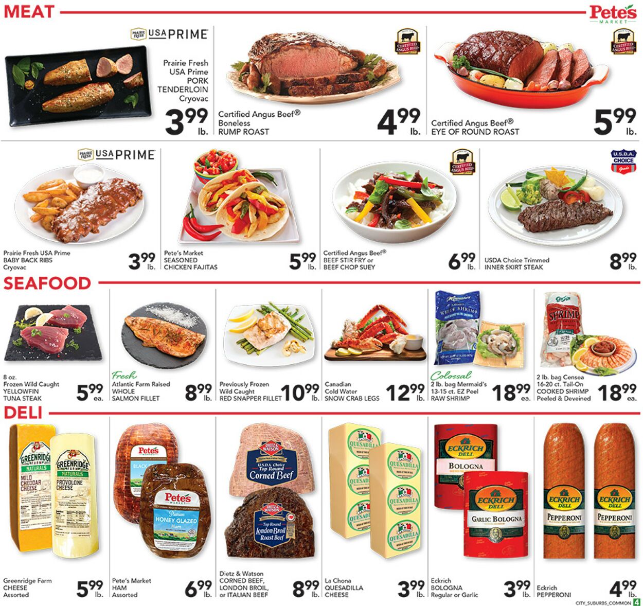 Catalogue Pete's Fresh Market from 10/19/2022