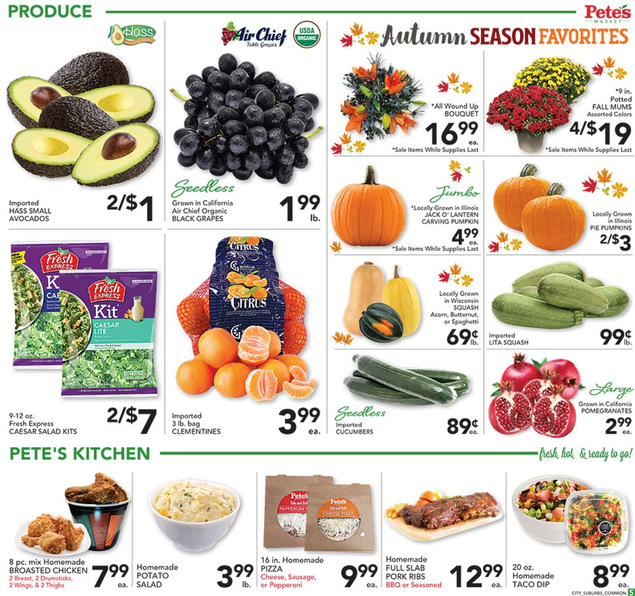 Catalogue Pete's Fresh Market from 10/26/2022