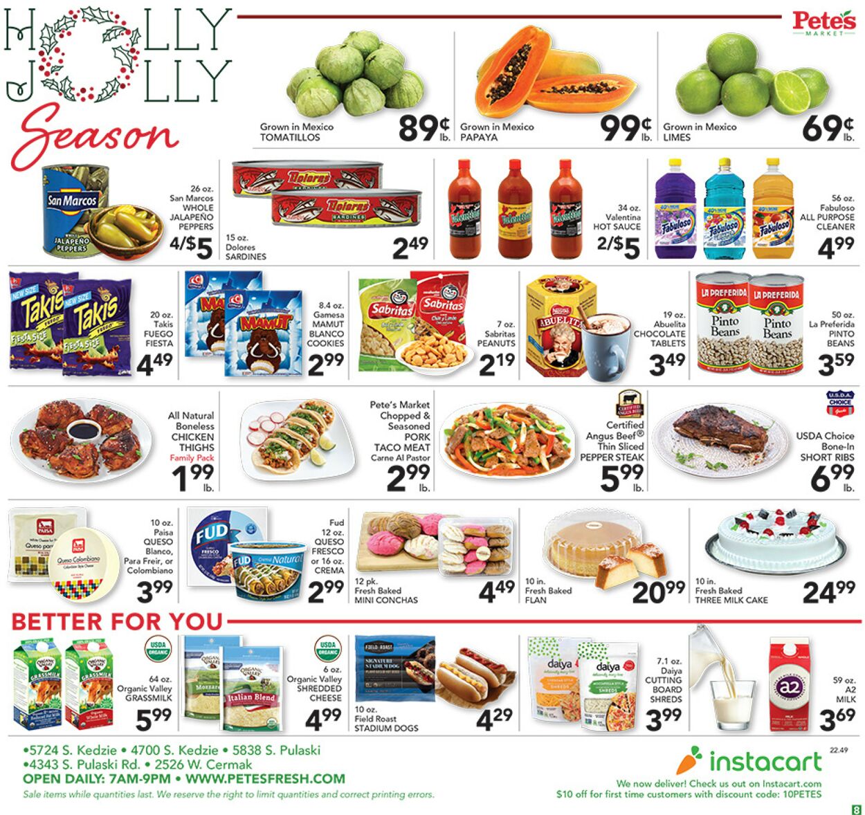 Catalogue Pete's Fresh Market from 12/07/2022