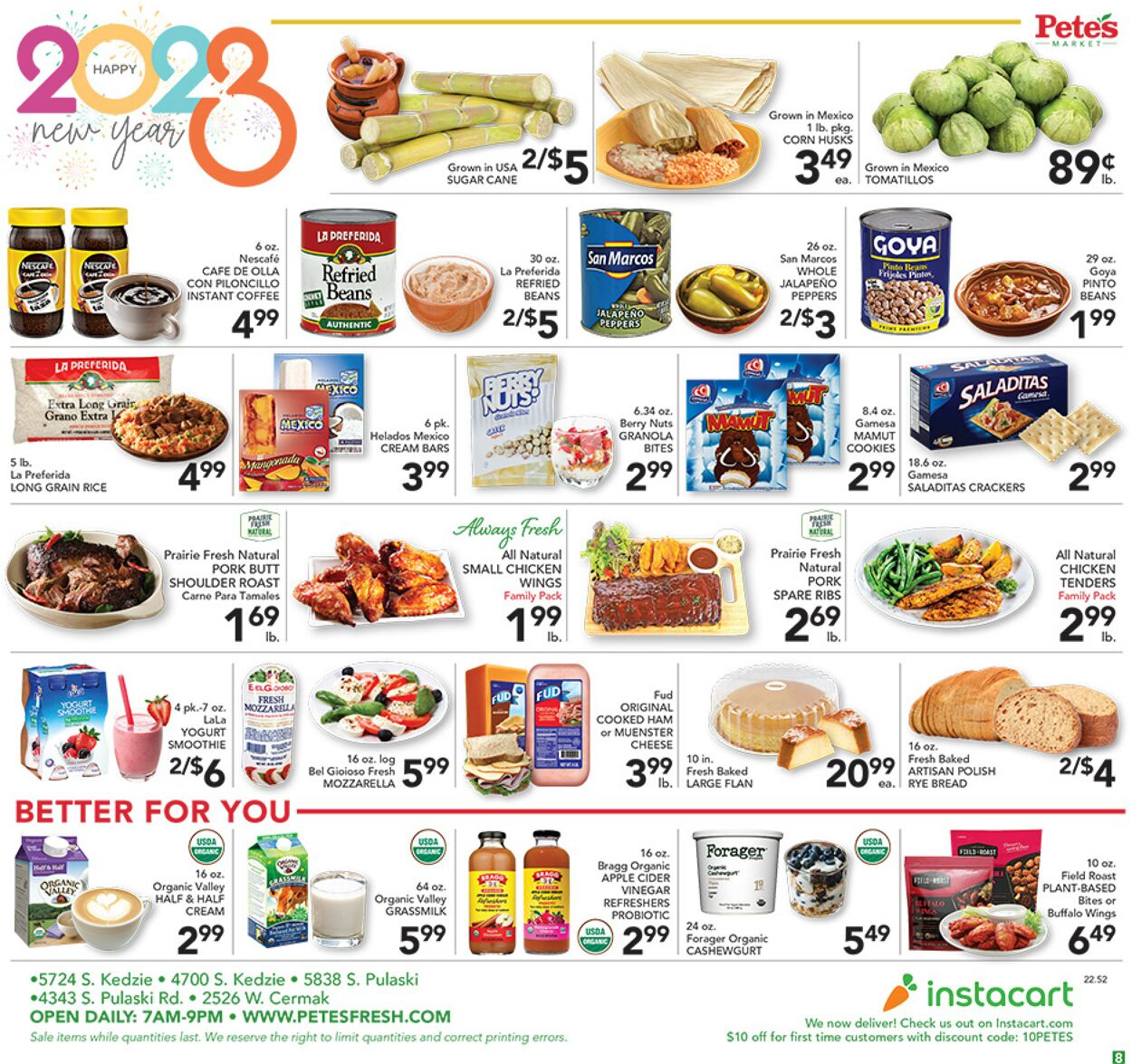 Catalogue Pete's Fresh Market from 12/28/2022