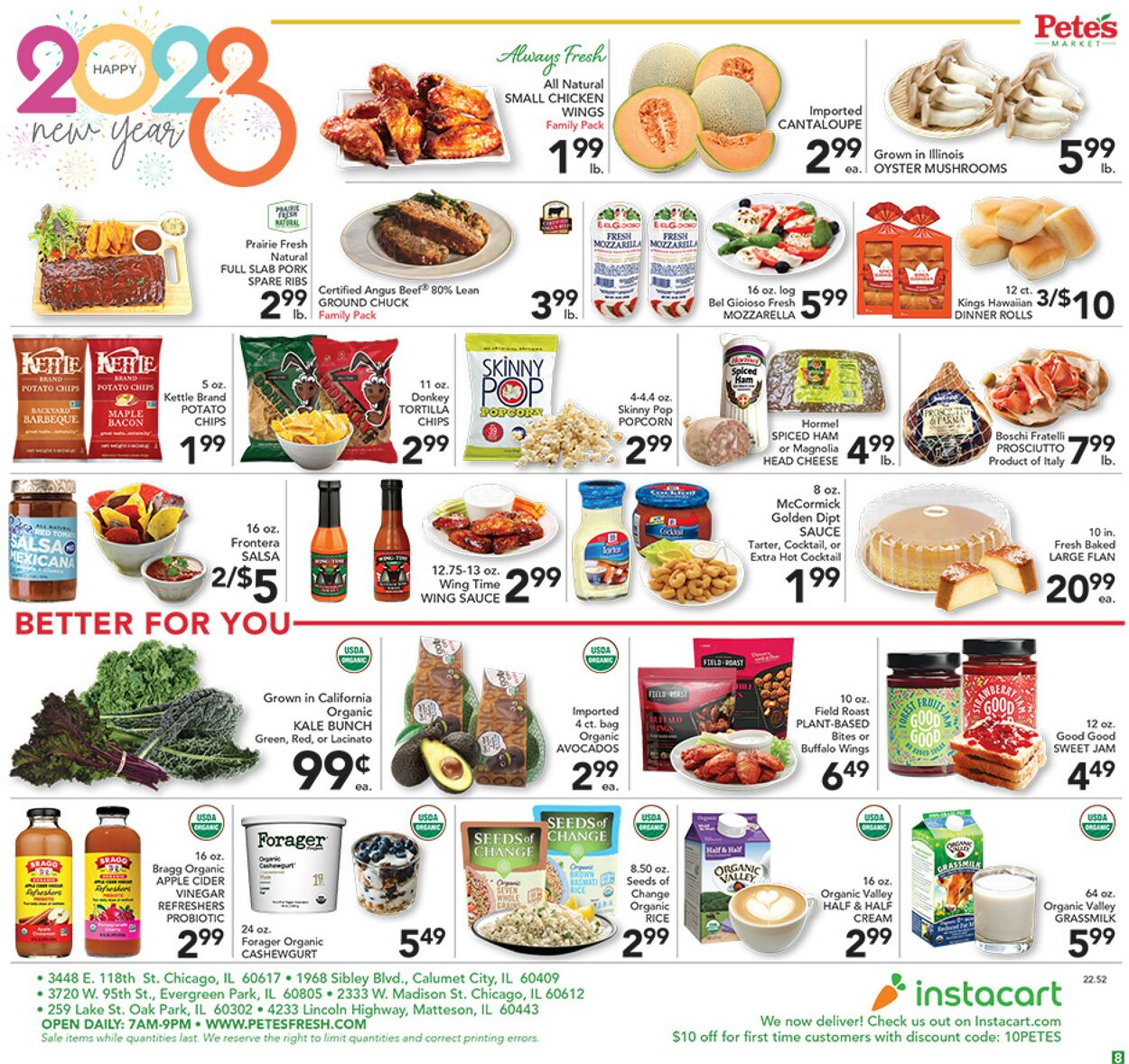 Catalogue Pete's Fresh Market from 12/28/2022