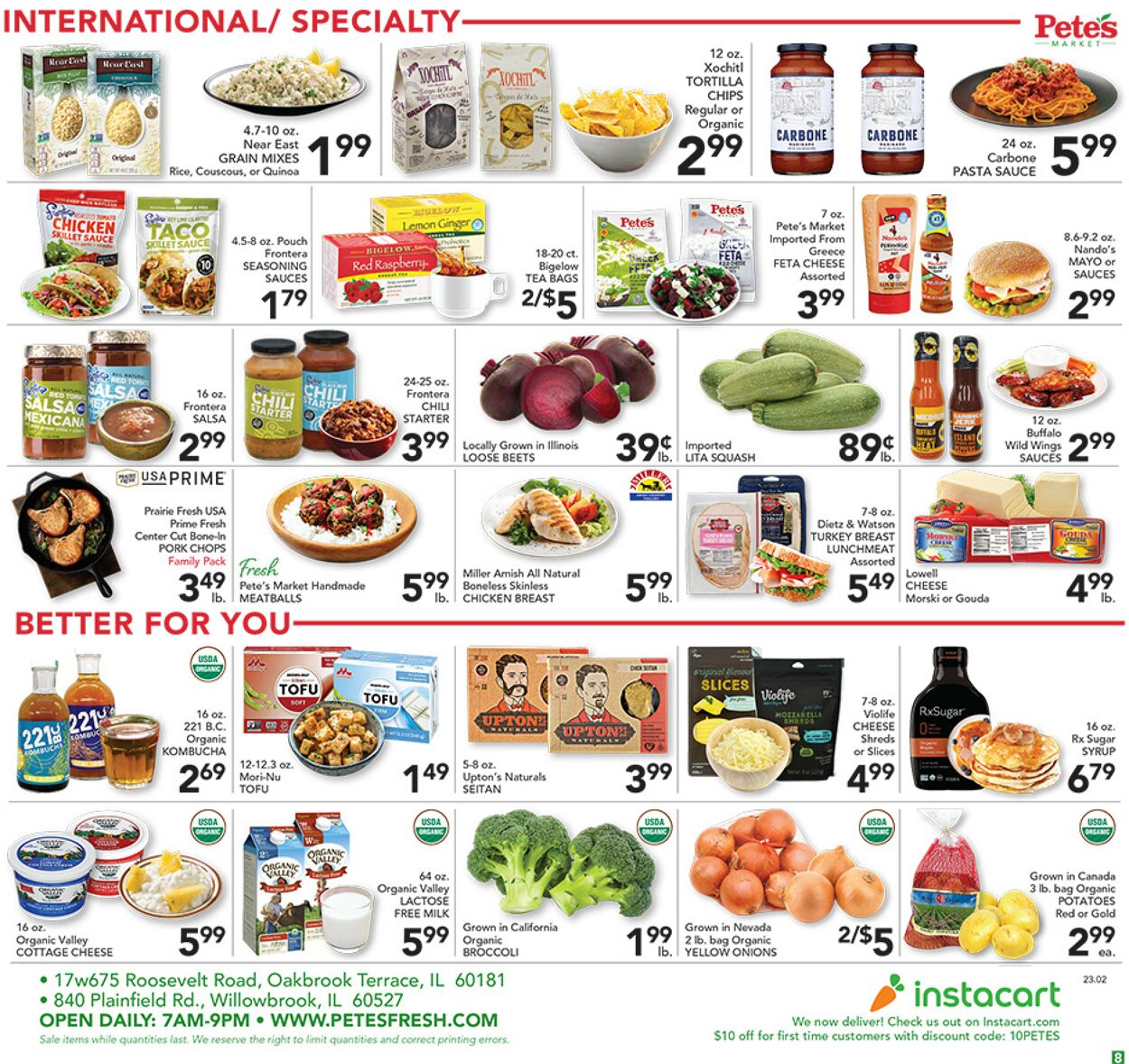 Catalogue Pete's Fresh Market from 01/11/2023