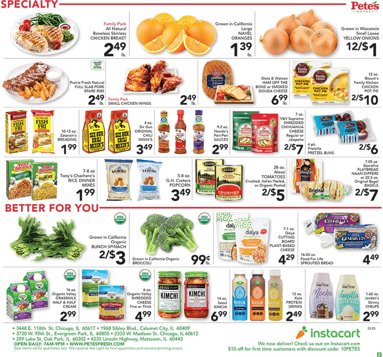 Catalogue Pete's Fresh Market from 02/01/2023