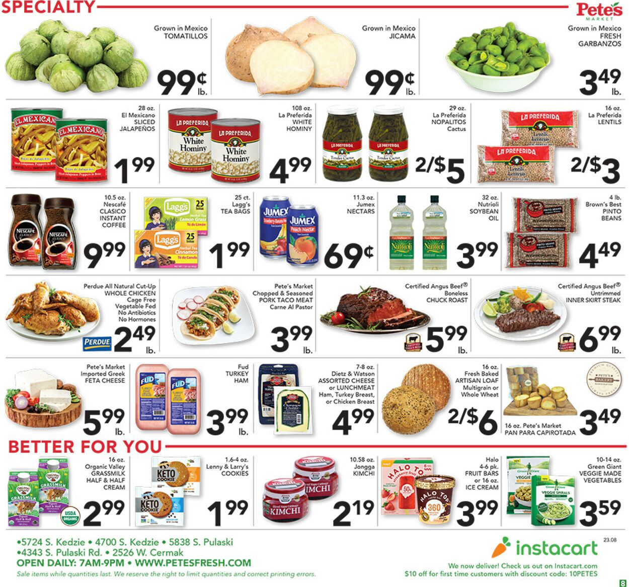 Catalogue Pete's Fresh Market from 02/22/2023