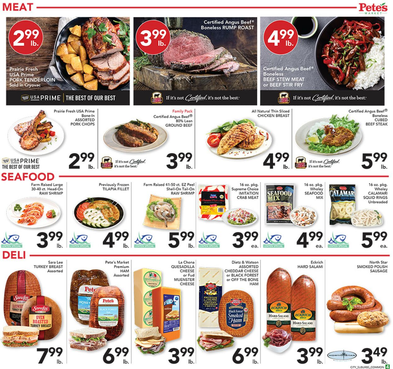 Catalogue Pete's Fresh Market from 03/22/2023