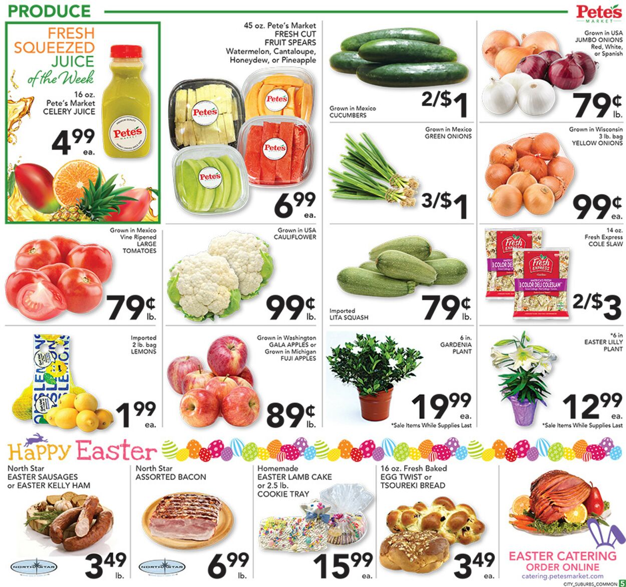 Catalogue Pete's Fresh Market from 03/29/2023