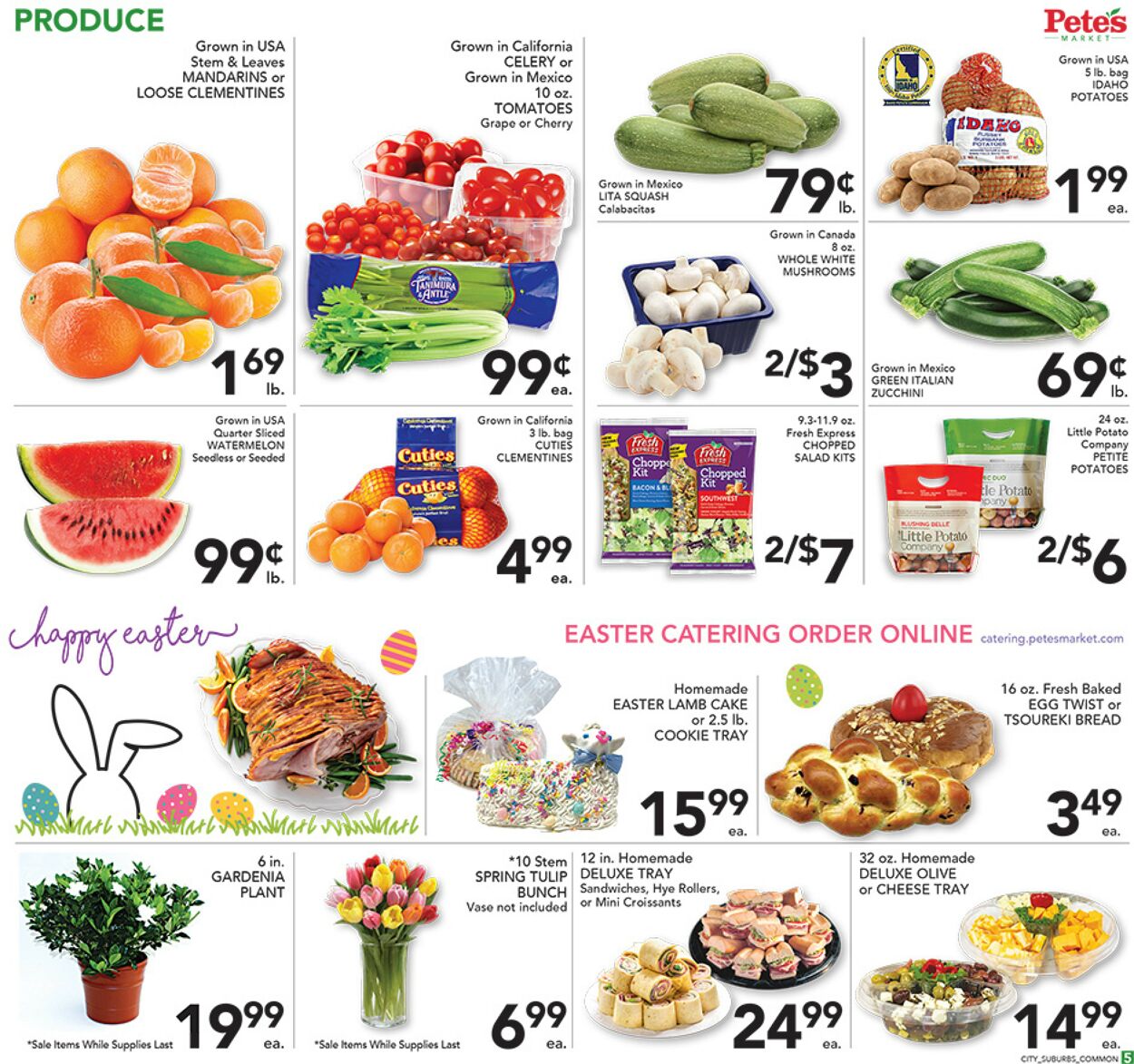 Catalogue Pete's Fresh Market from 04/05/2023