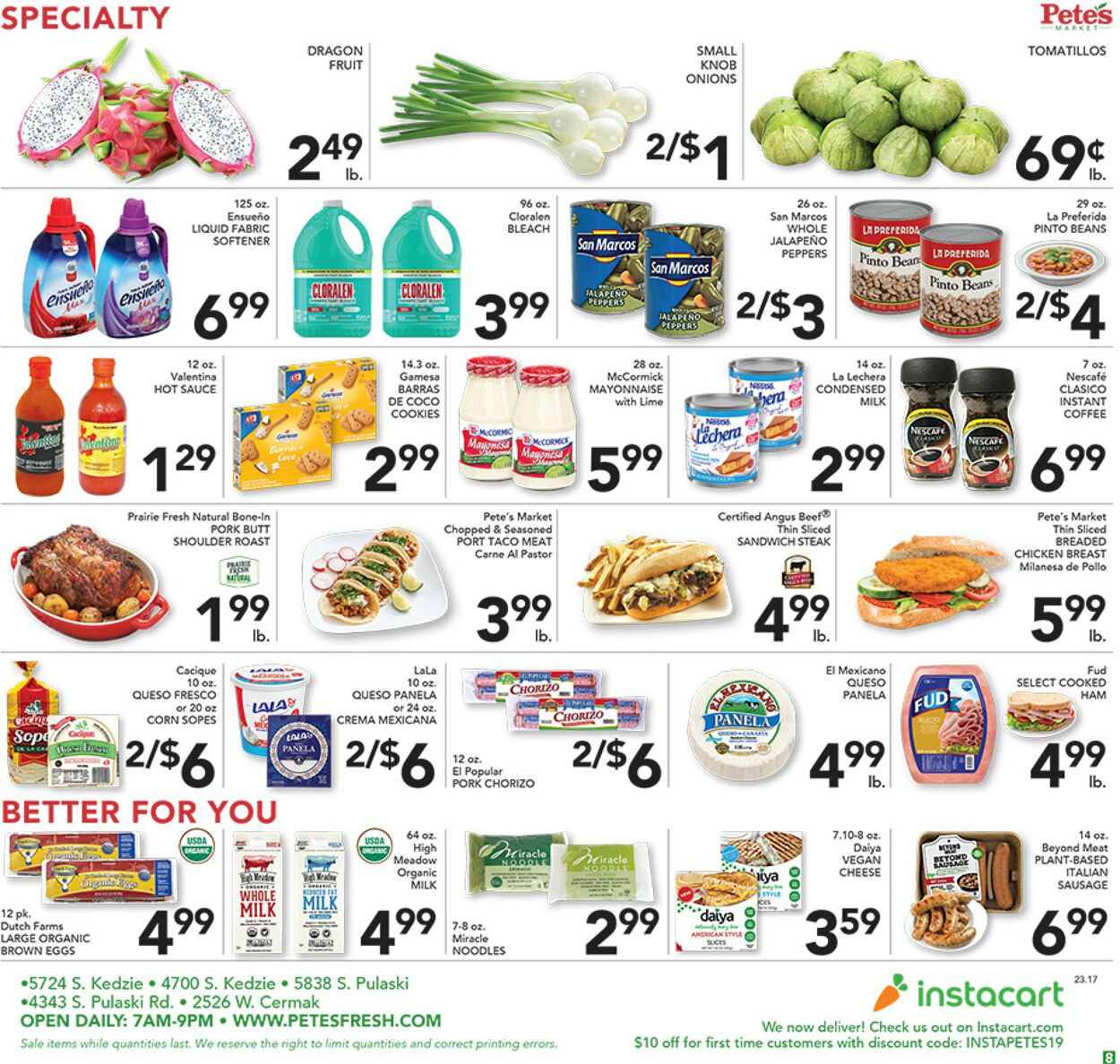 Catalogue Pete's Fresh Market from 04/26/2023