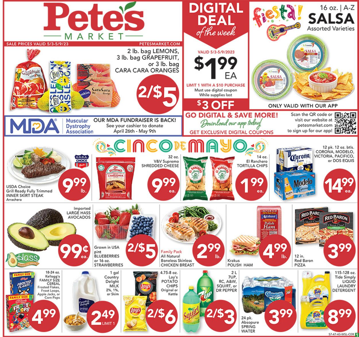 Catalogue Pete's Fresh Market from 05/03/2023