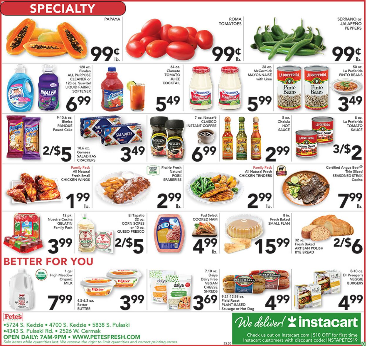 Catalogue Pete's Fresh Market from 05/17/2023