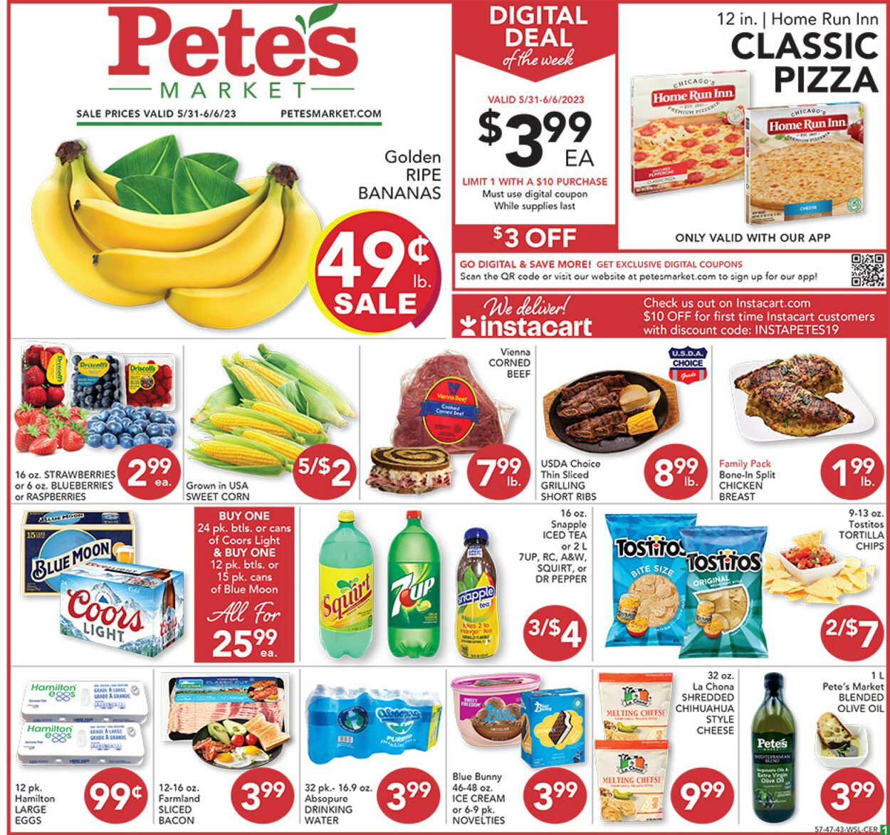 Catalogue Pete's Fresh Market from 05/31/2023