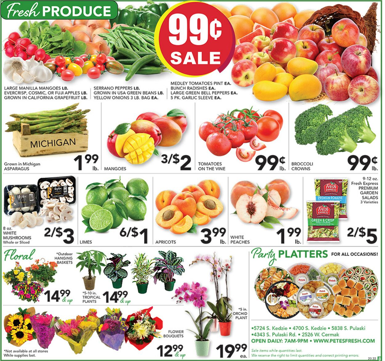 Catalogue Pete's Fresh Market from 05/31/2023