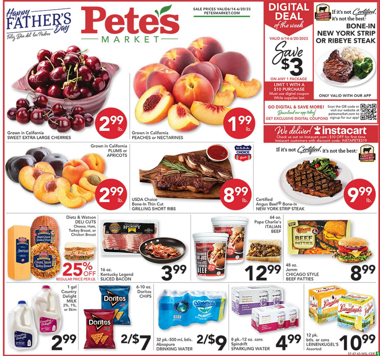 Catalogue Pete's Fresh Market from 06/14/2022