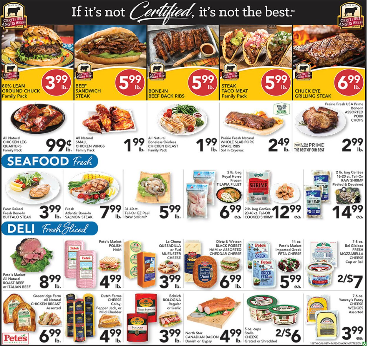 Catalogue Pete's Fresh Market from 06/21/2023