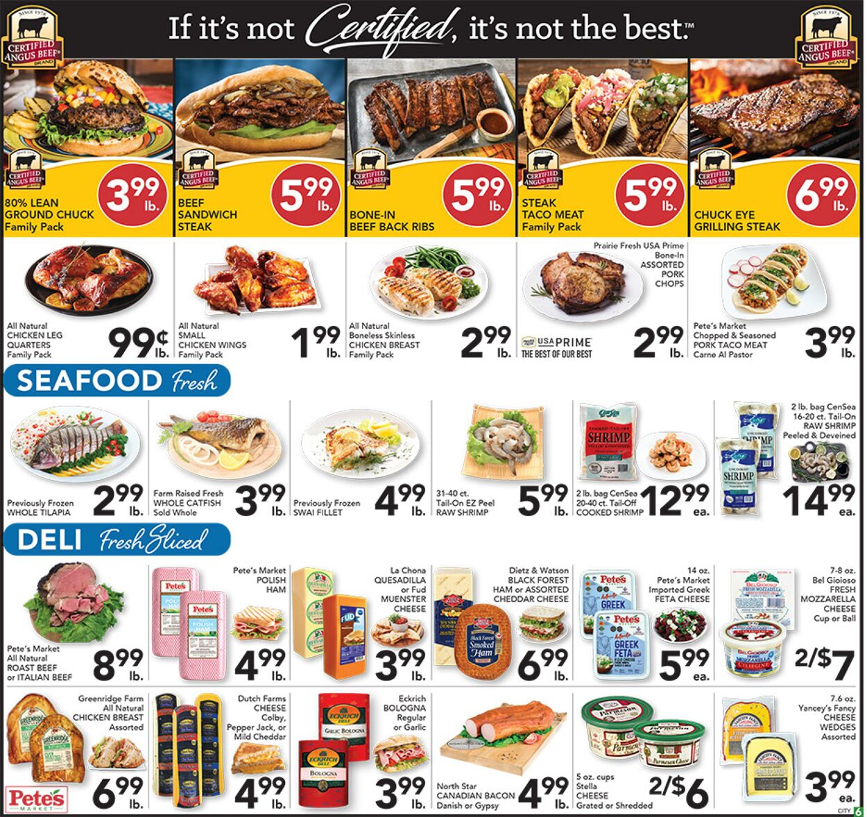 Catalogue Pete's Fresh Market from 06/21/2023