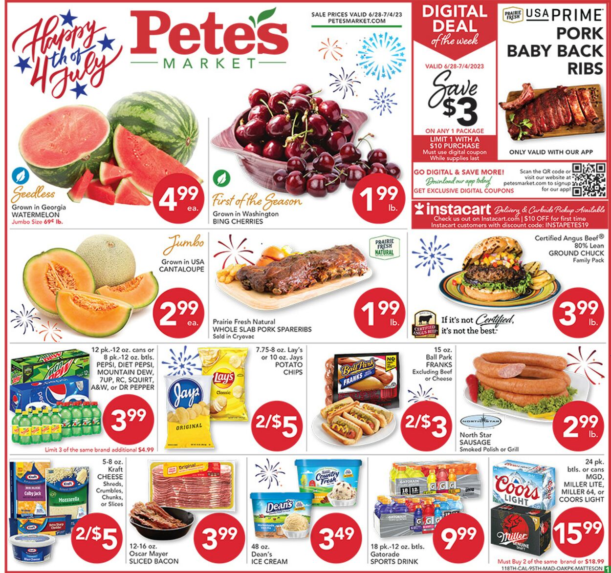 Catalogue Pete's Fresh Market from 06/28/2023