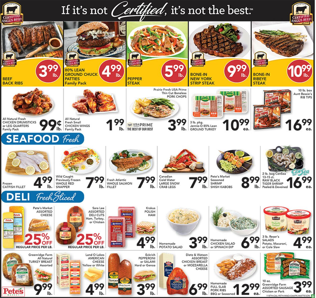 Catalogue Pete's Fresh Market from 06/28/2023