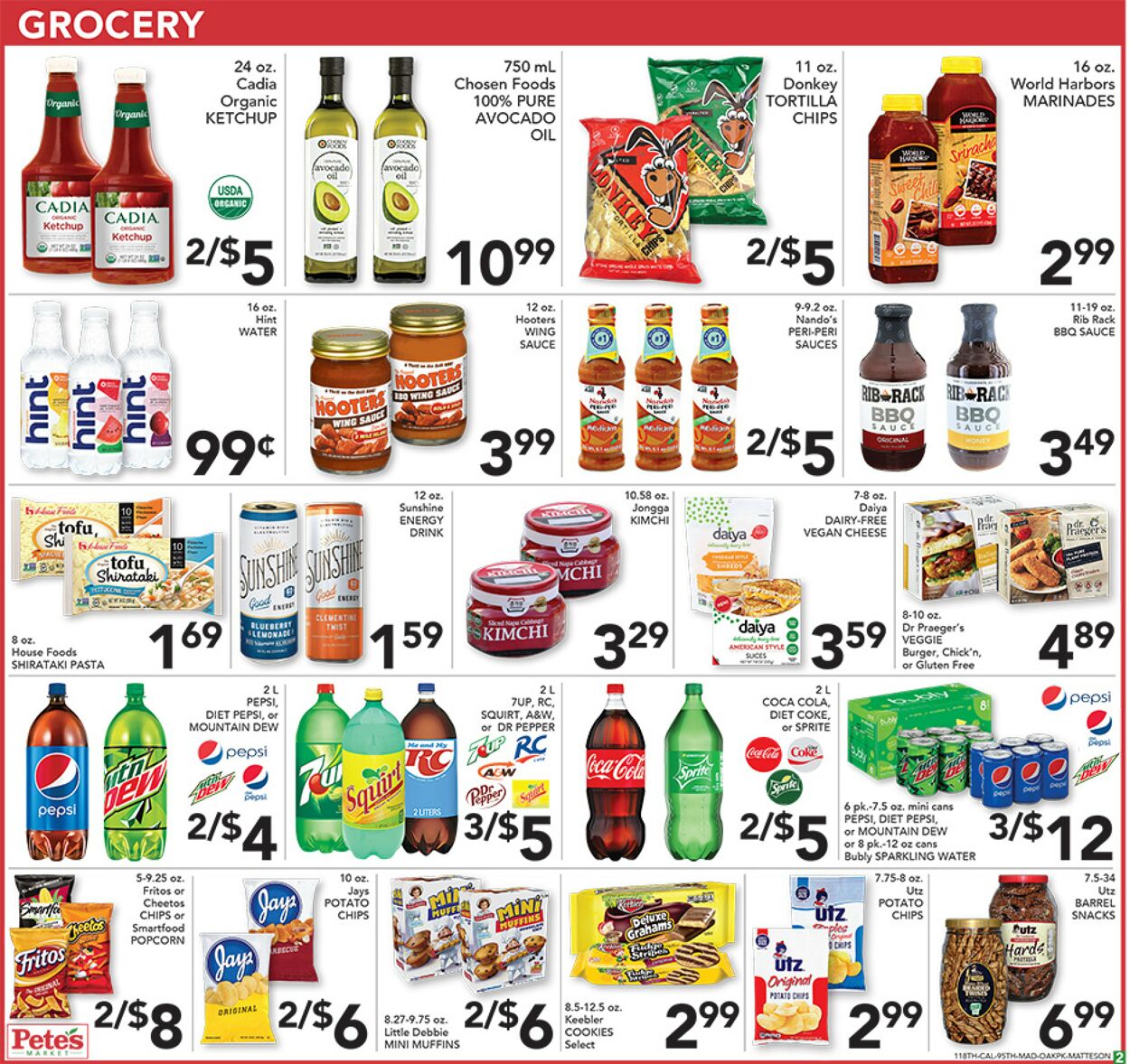 Catalogue Pete's Fresh Market from 07/19/2023