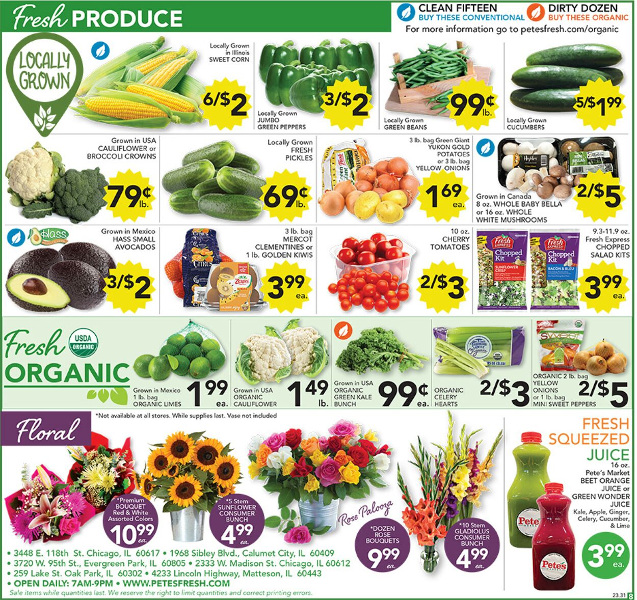 Catalogue Pete's Fresh Market from 08/02/2023