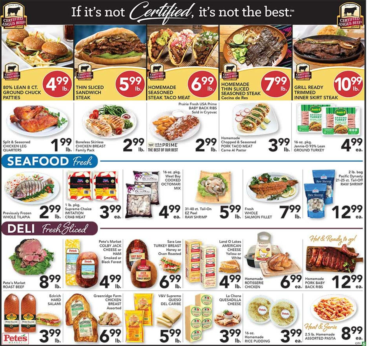 Catalogue Pete's Fresh Market from 08/23/2023
