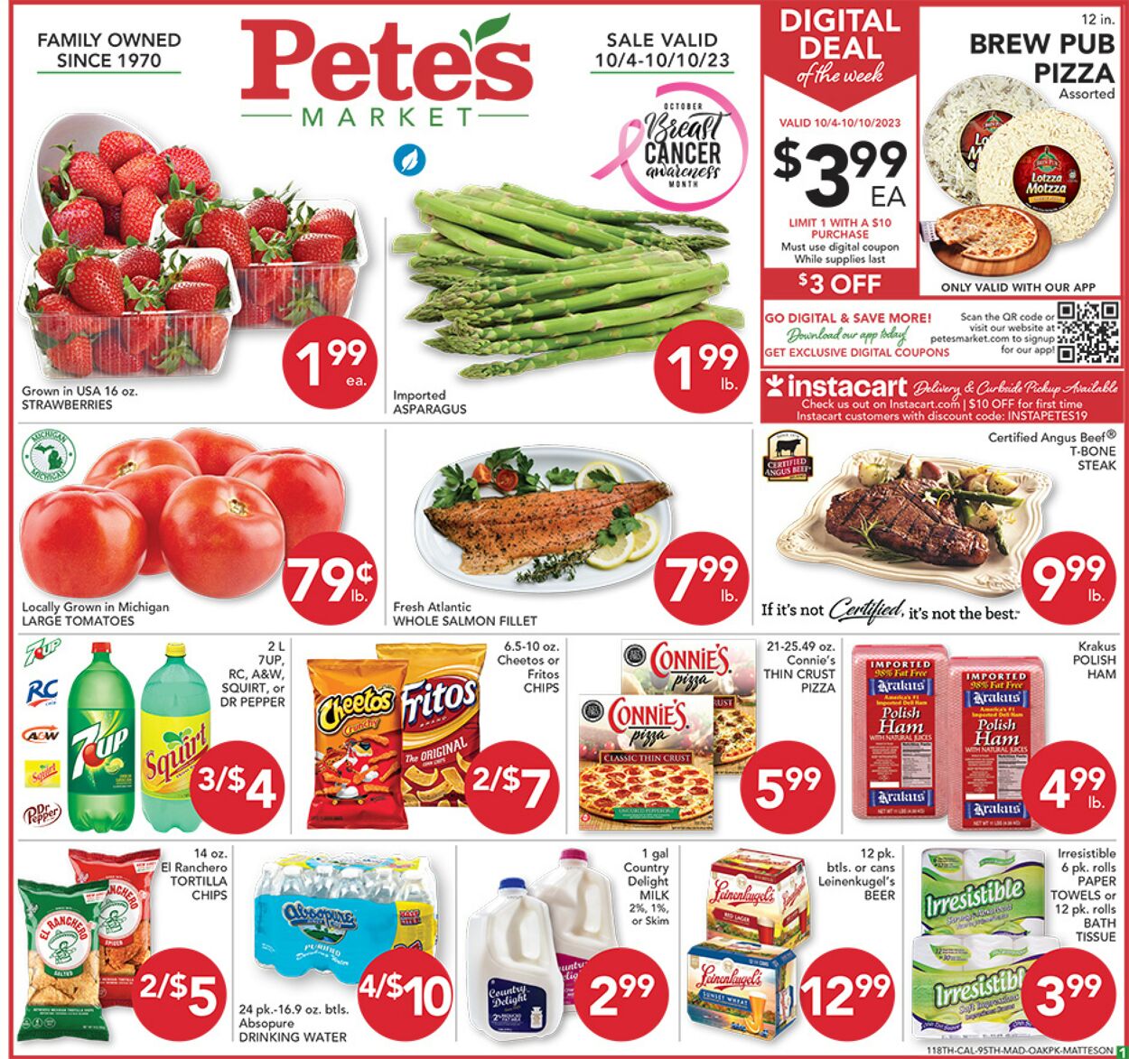 Catalogue Pete's Fresh Market from 10/04/2023