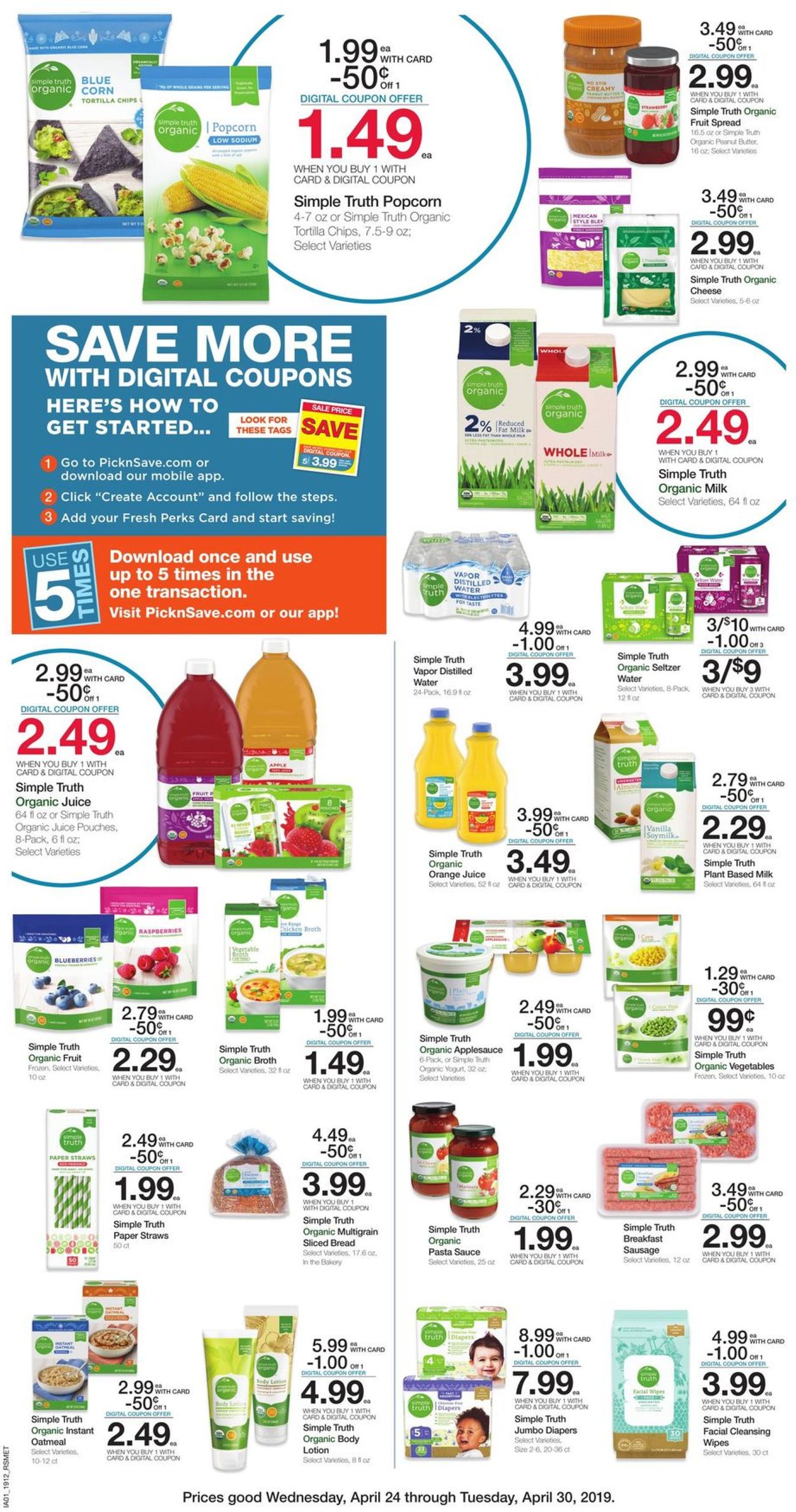 Catalogue Pick ‘n Save from 04/24/2019