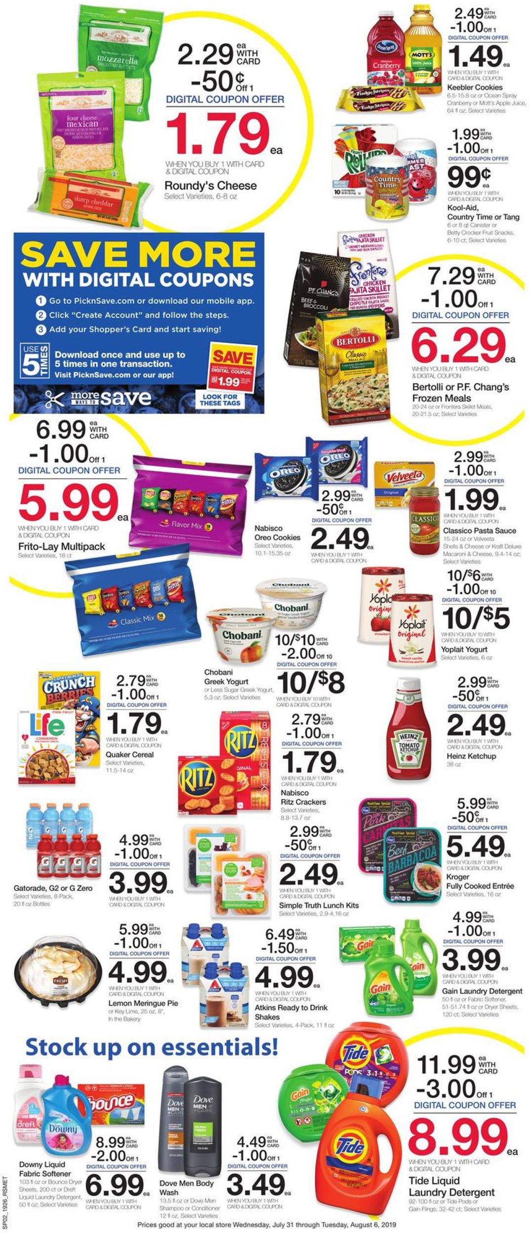 Catalogue Pick ‘n Save from 07/31/2019