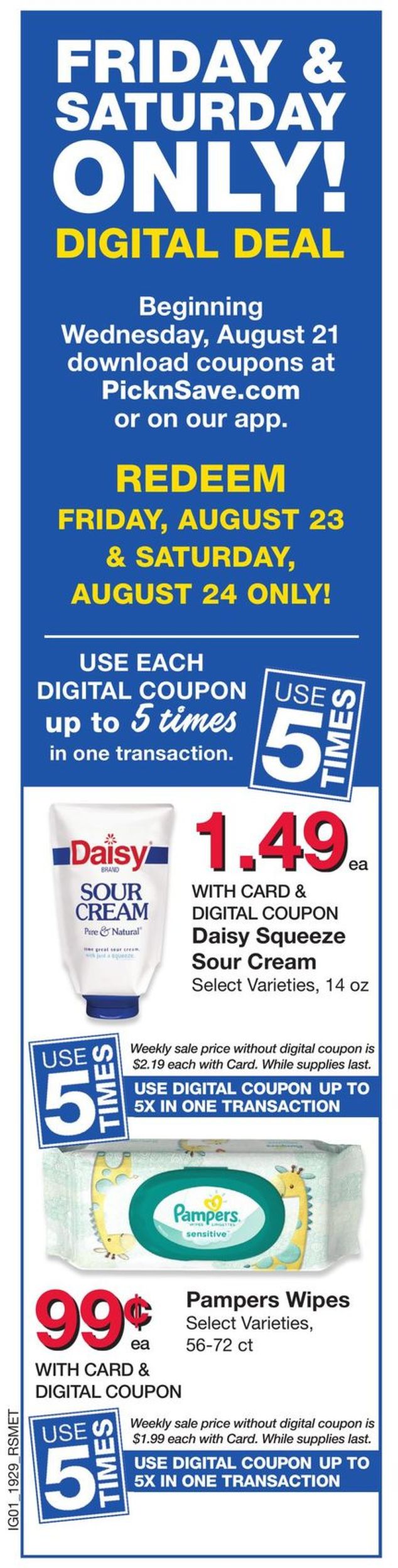 Catalogue Pick ‘n Save from 08/21/2019