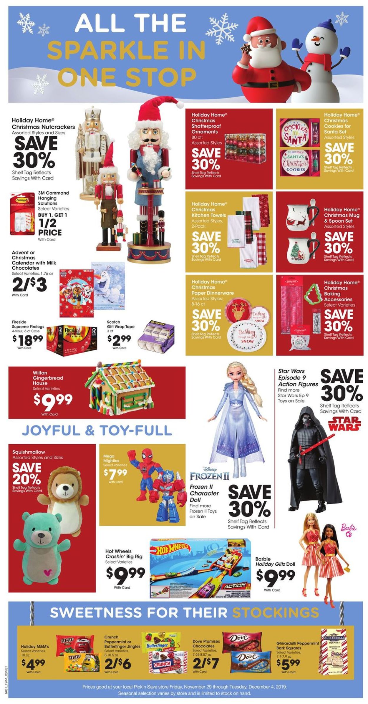 Catalogue Pick ‘n Save - Holidays Ad 2019 from 12/04/2019