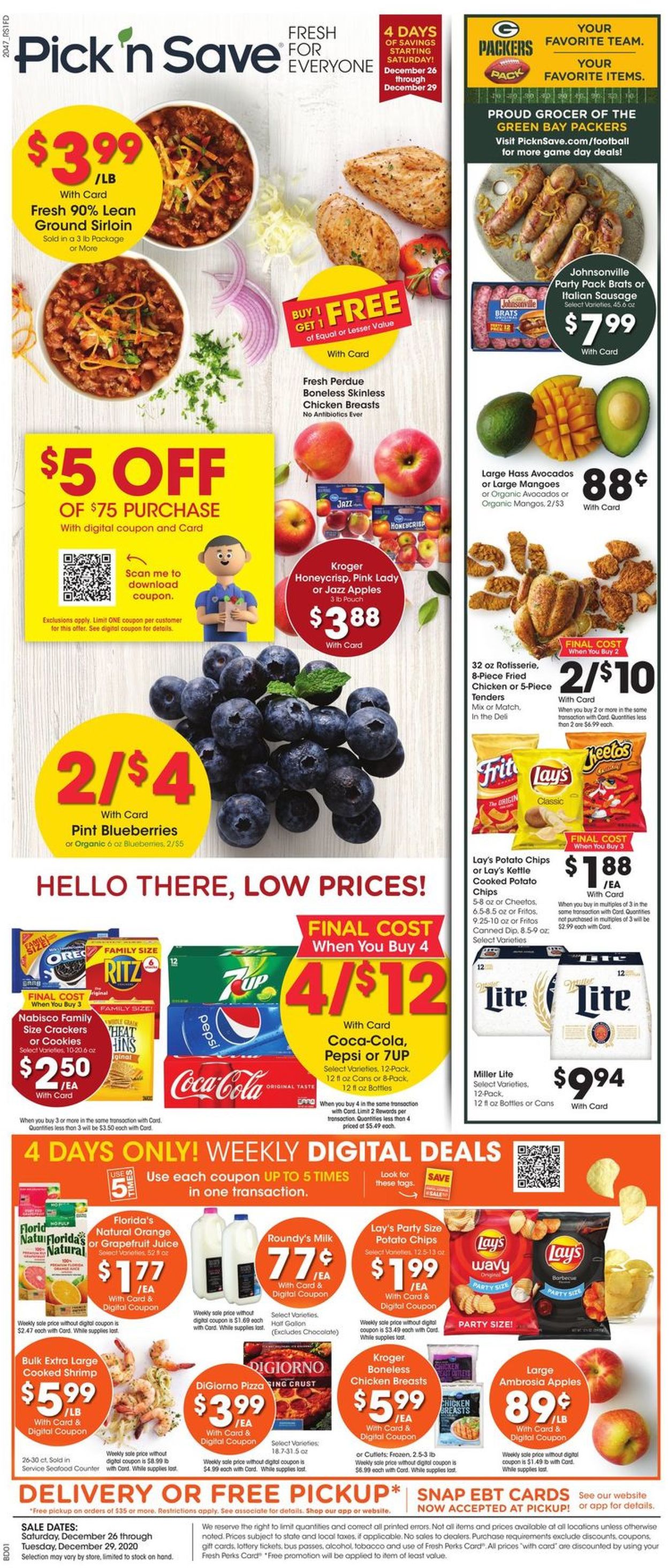 Catalogue Pick ‘n Save from 12/26/2020