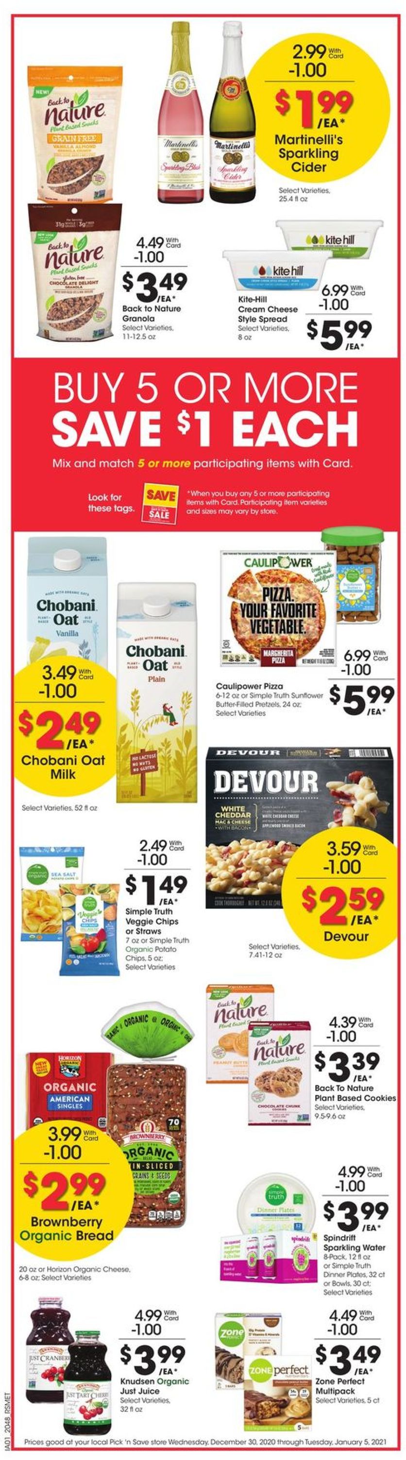 Catalogue Pick ‘n Save from 12/30/2020