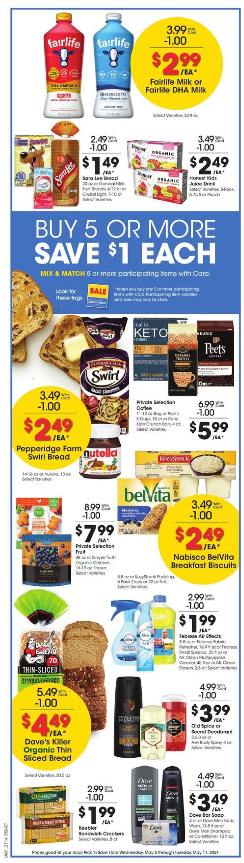 Catalogue Pick ‘n Save from 05/05/2021