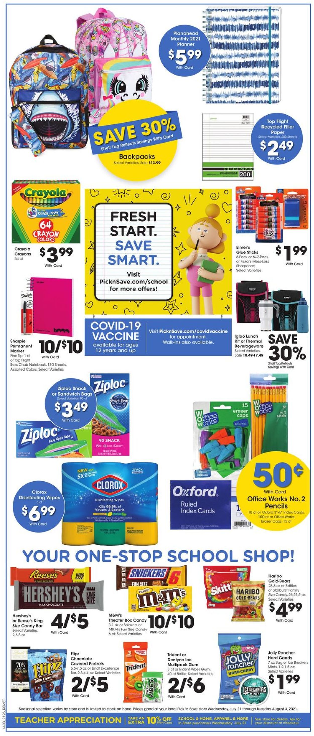 Catalogue Pick ‘n Save from 07/28/2021