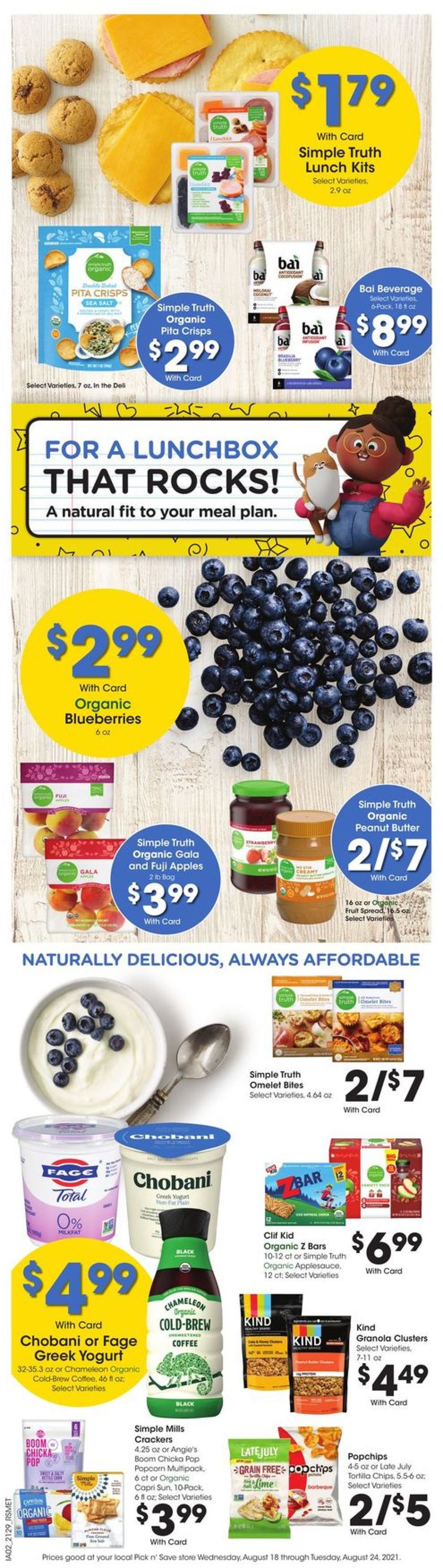 Catalogue Pick ‘n Save from 08/18/2021