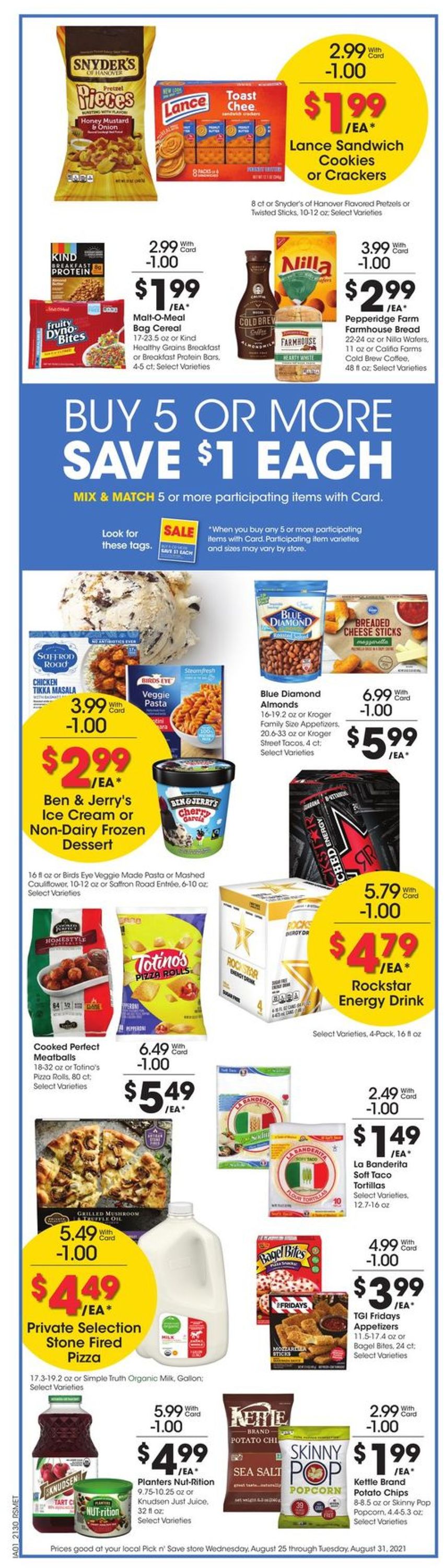 Catalogue Pick ‘n Save from 08/25/2021
