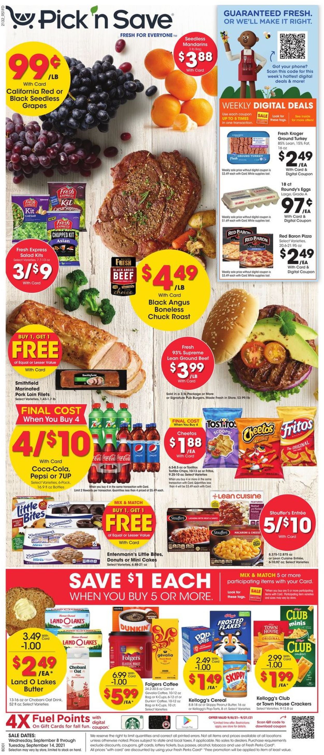 Catalogue Pick ‘n Save from 09/08/2021