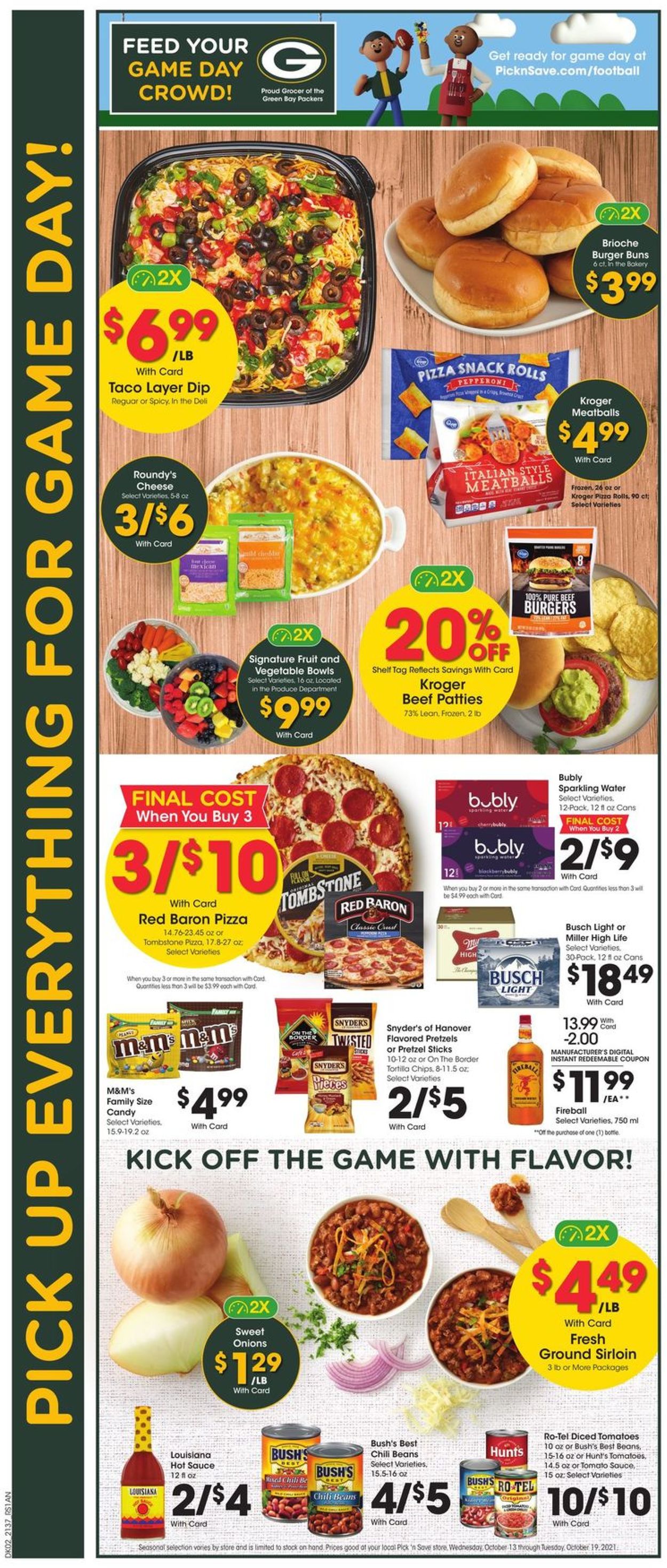 Catalogue Pick ‘n Save Halloween 2021 from 10/13/2021