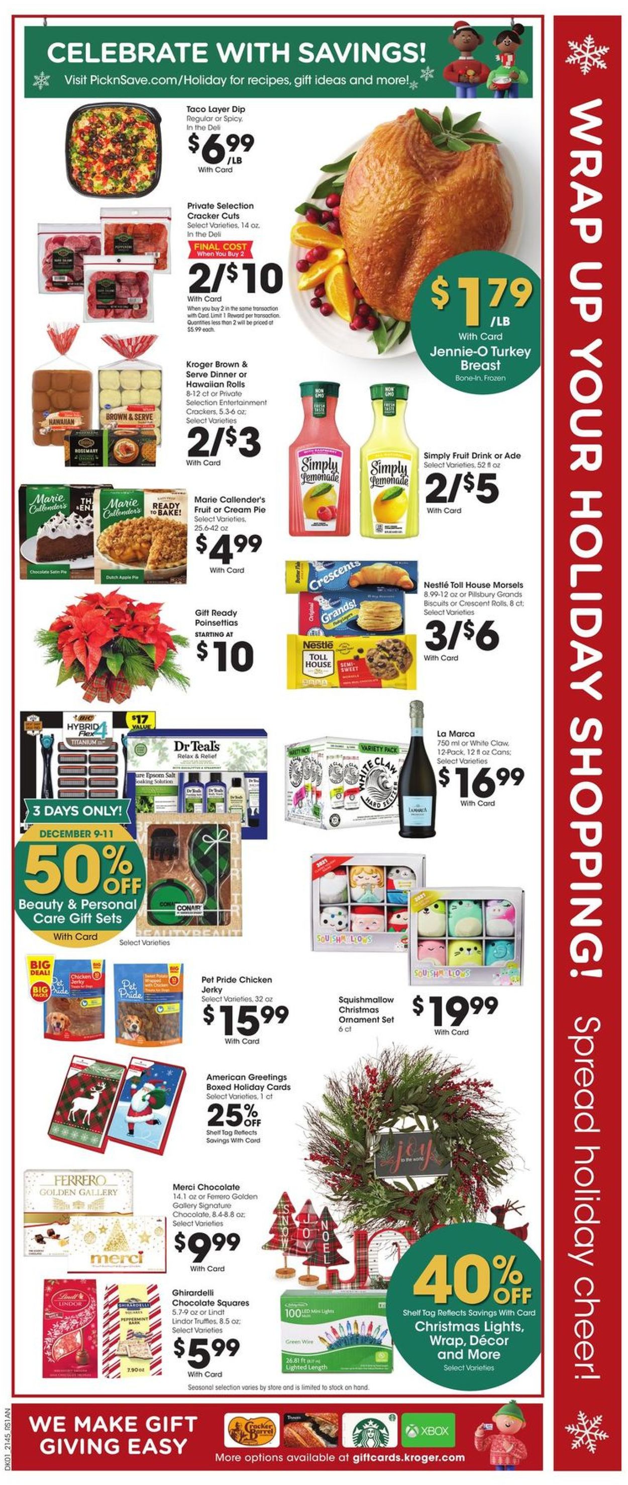 Catalogue Pick ‘n Save - HOLIDAY 2021 from 12/08/2021