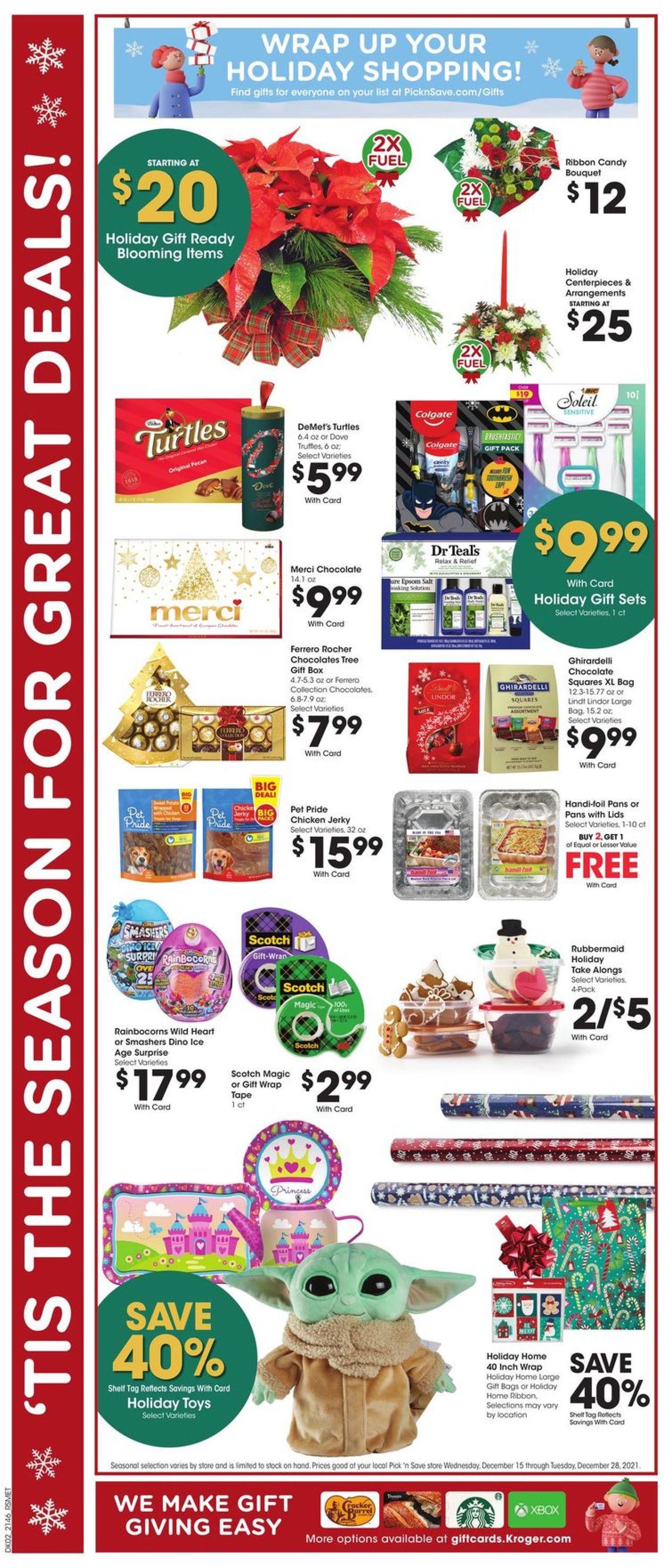 Catalogue Pick ‘n Save from 12/15/2021
